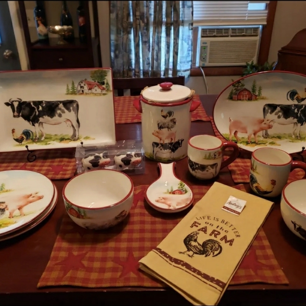 Country Farmhouse Kitchen Set